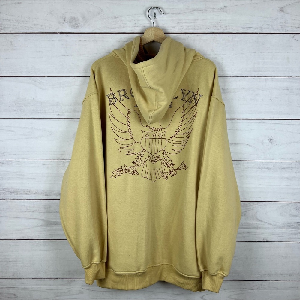 NWT Vintage Y2K Brooklyn Xpress Full Zip Hoodie XL